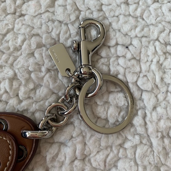 NWT Coach Butterfly 🦋 Leather Key Fob Charm - Picture 4 of 7